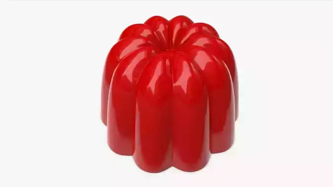 Jelly pudding 3D model