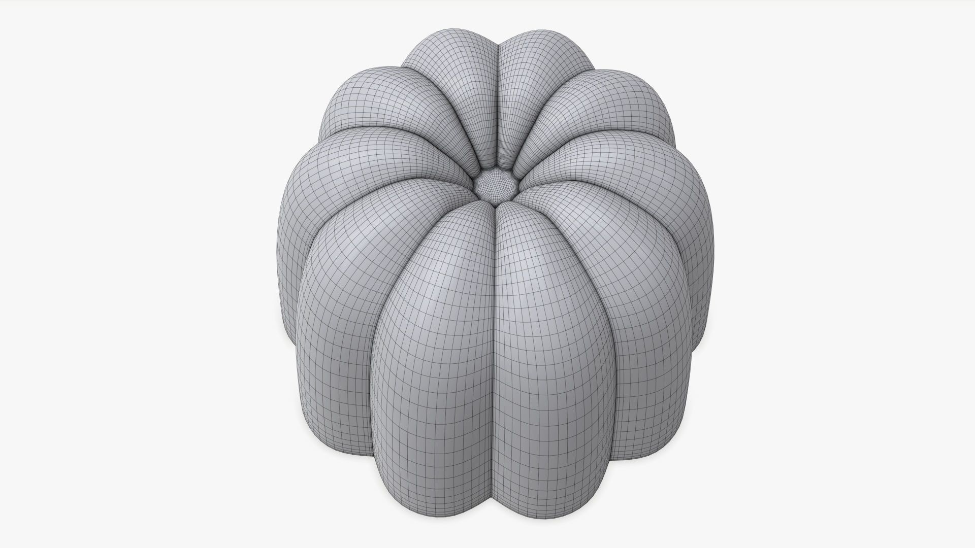 Jelly pudding 3D model_7