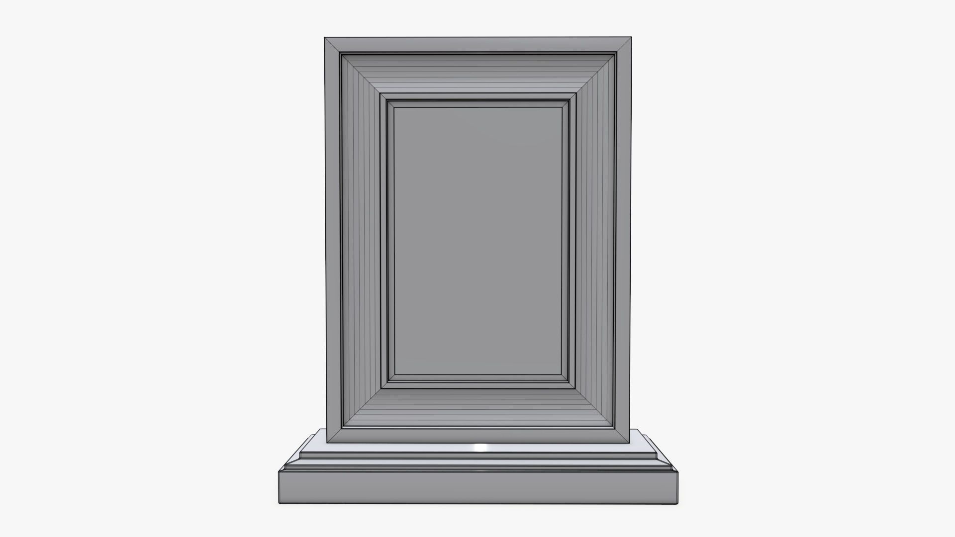Photo frame 01 3D model_3