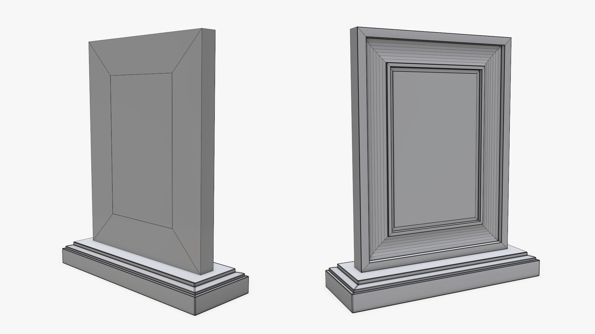 Photo frame 01 3D model_2