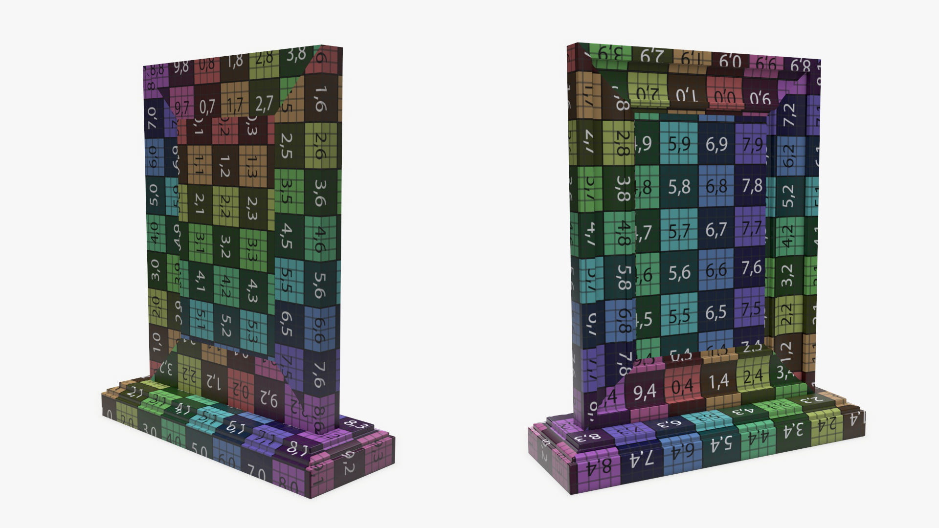 Photo frame 01 3D model_4