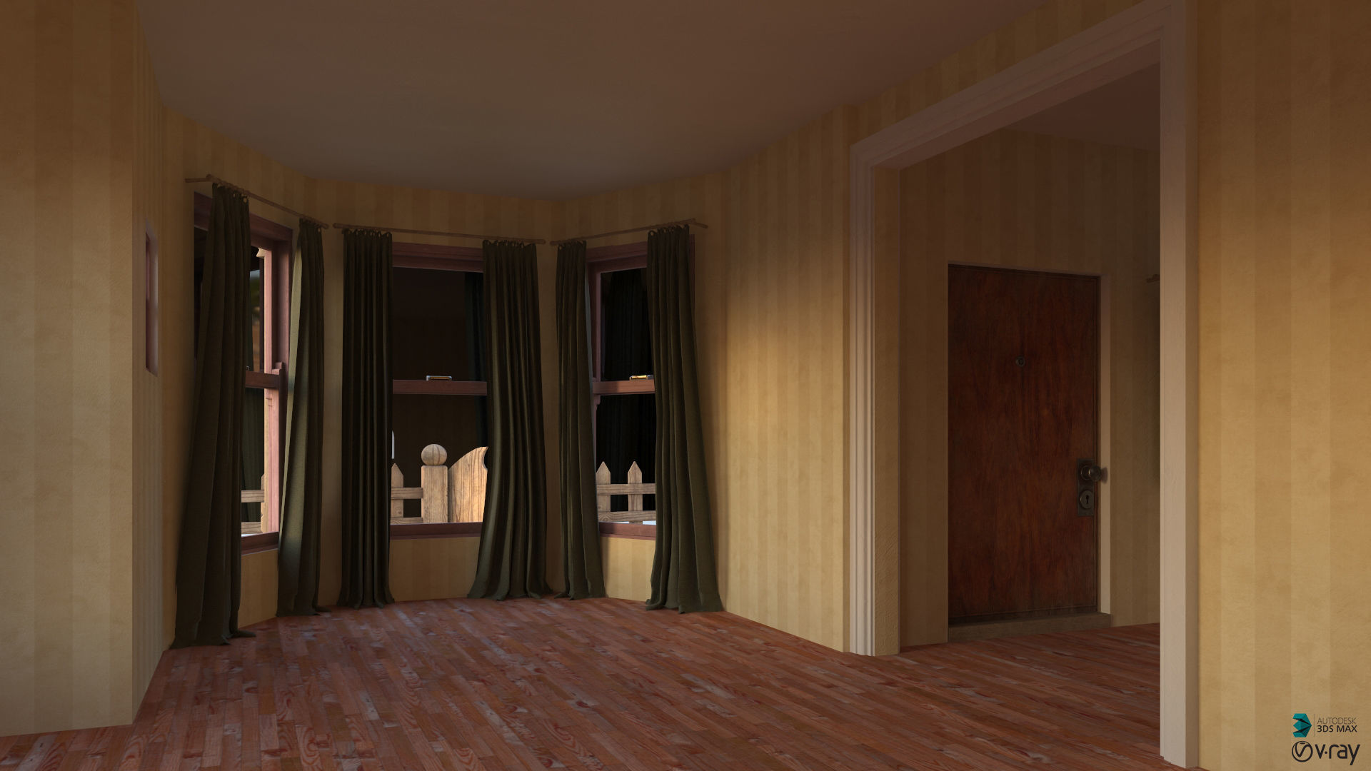 Pixar Up - Toon House Low-poly 3D model_13