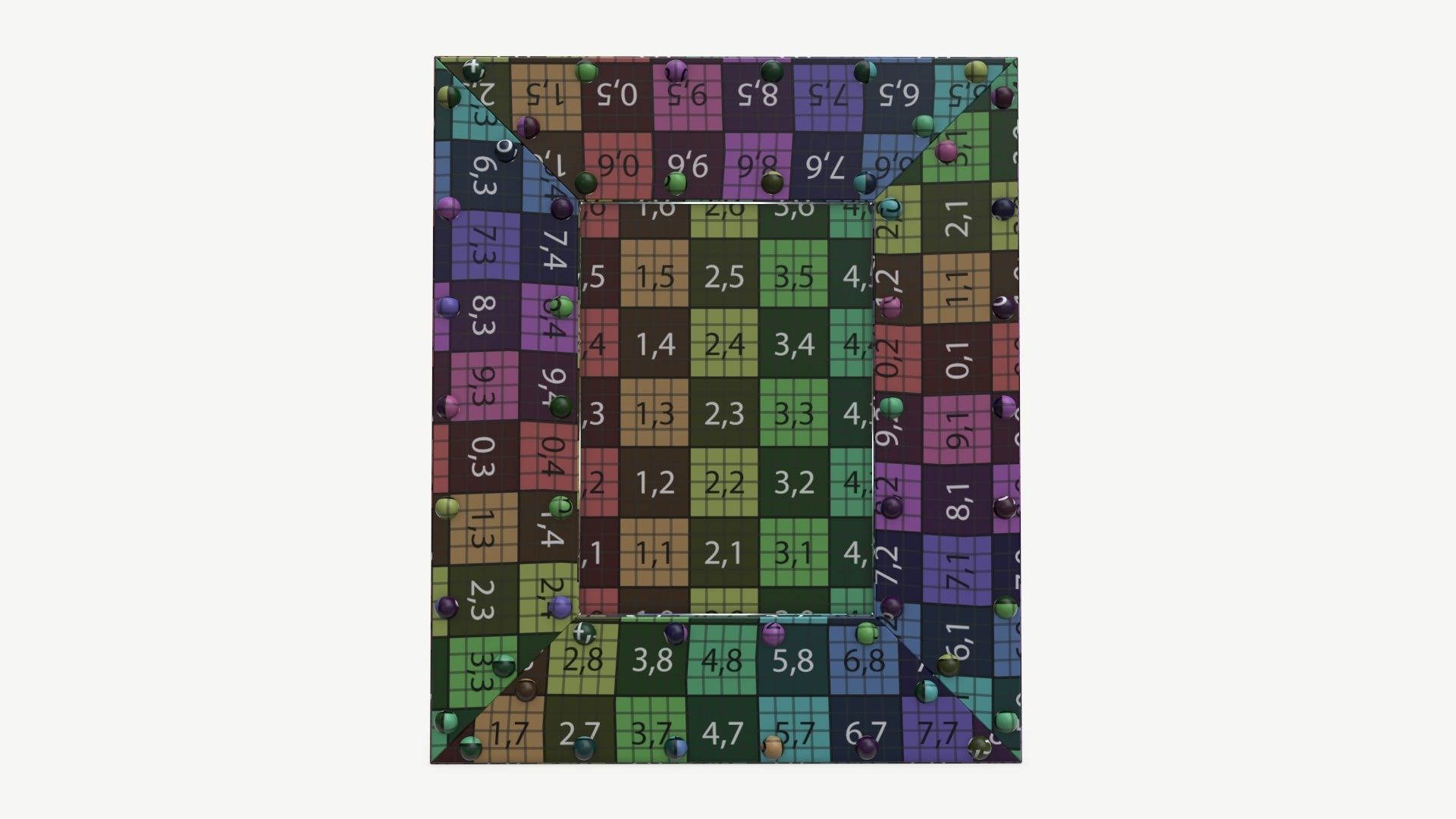 Photo frame 06 3D model_11