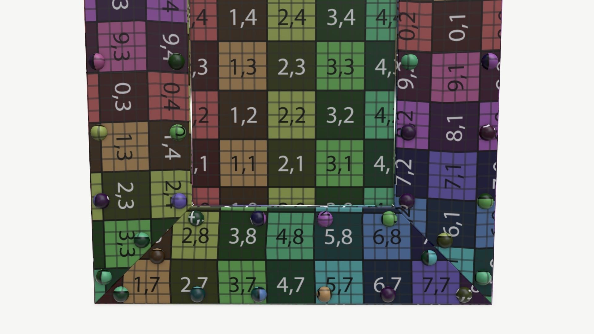 Photo frame 06 3D model_9