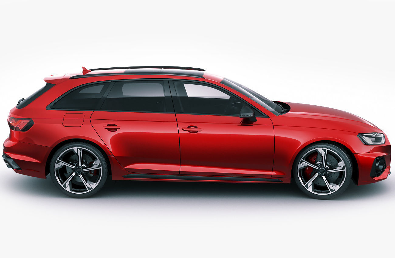 Audi RS4 Avant 2020 3D model_2