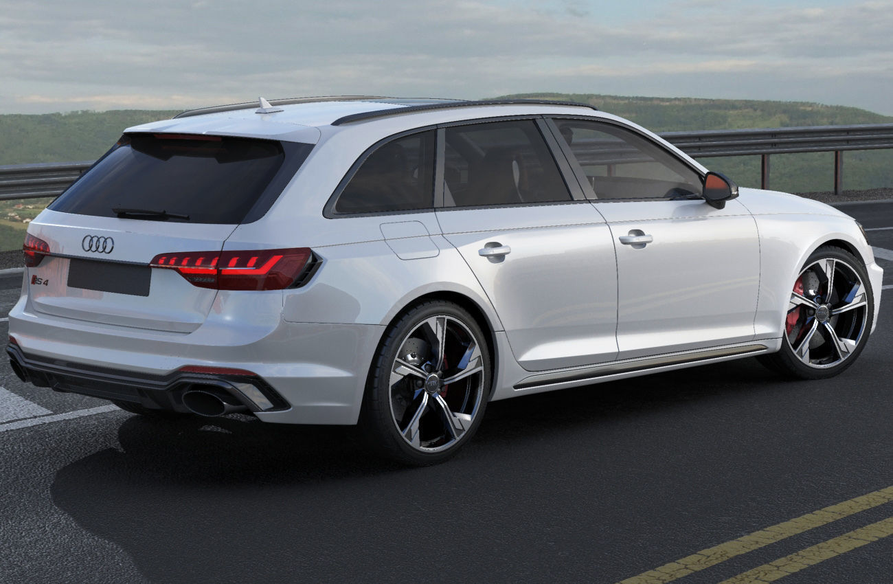 Audi RS4 Avant 2020 3D model_15