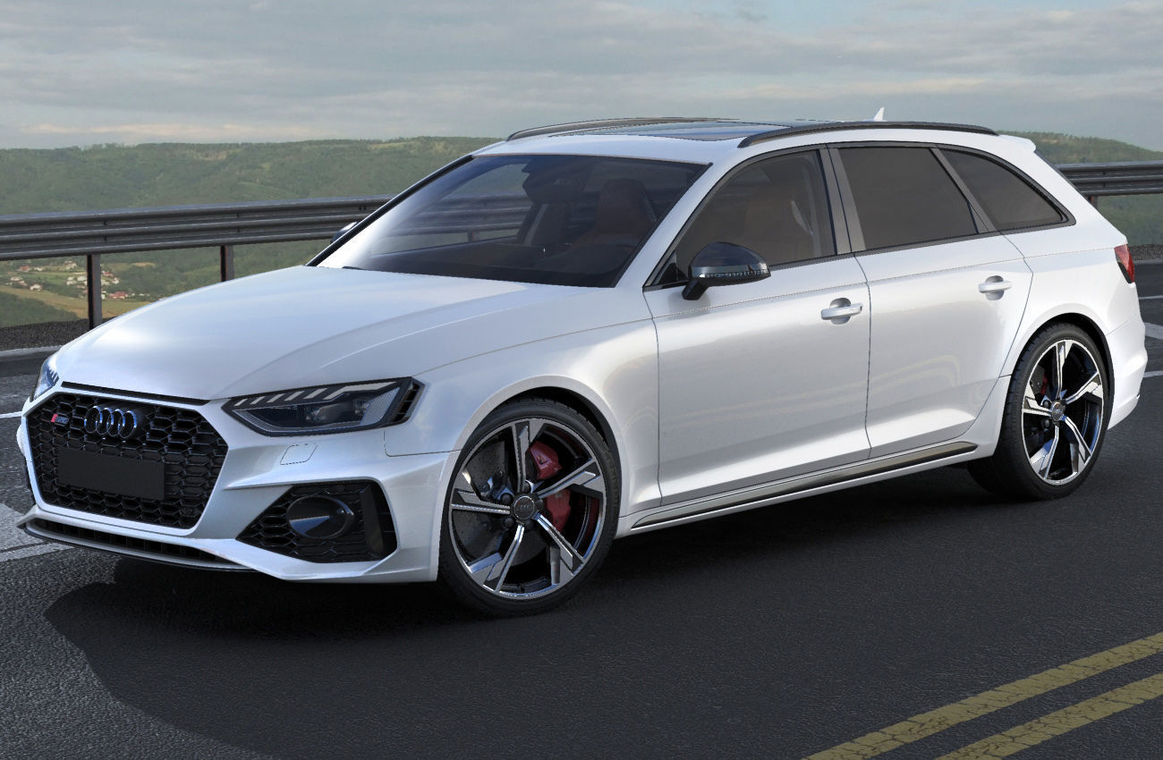 Audi RS4 Avant 2020 3D model_14