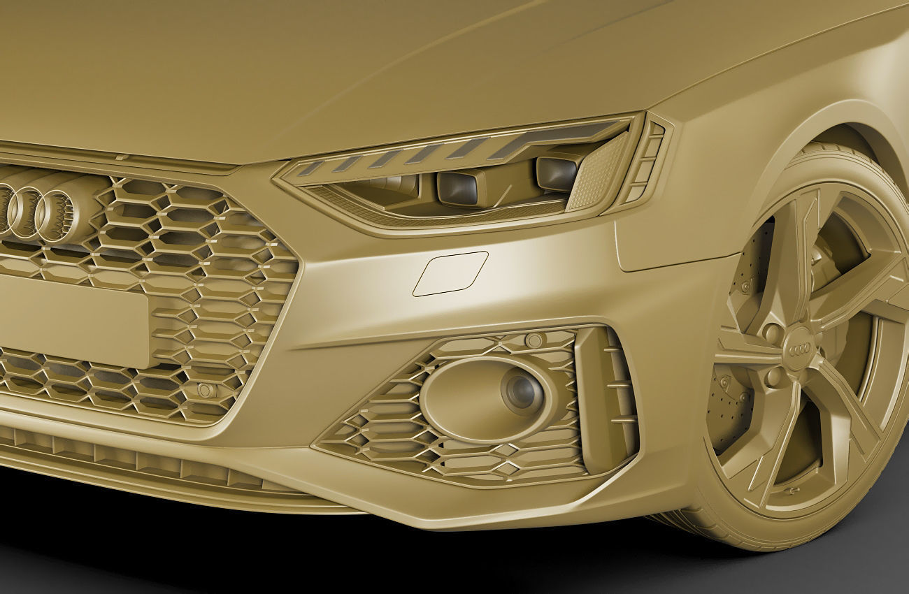 Audi RS4 Avant 2020 3D model_18