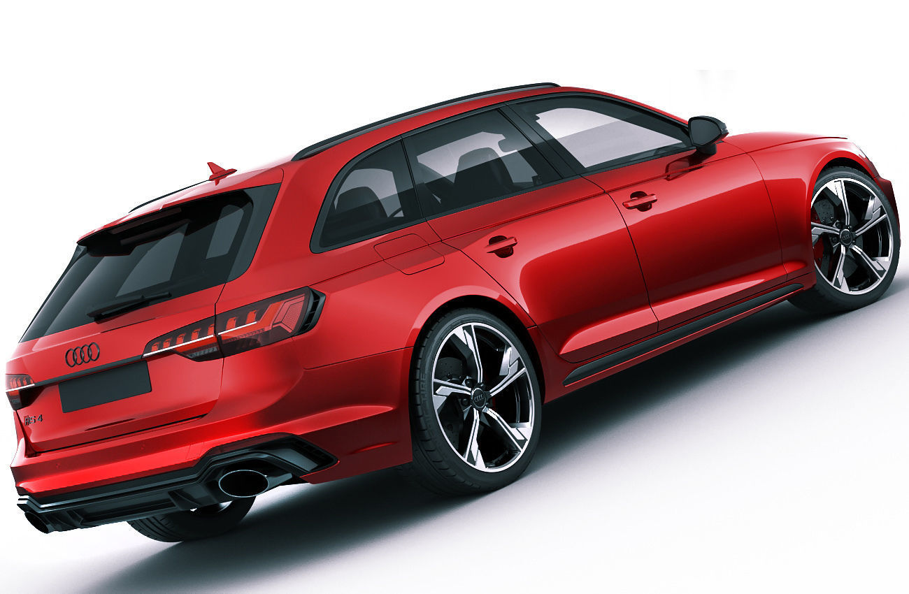 Audi RS4 Avant 2020 3D model_8