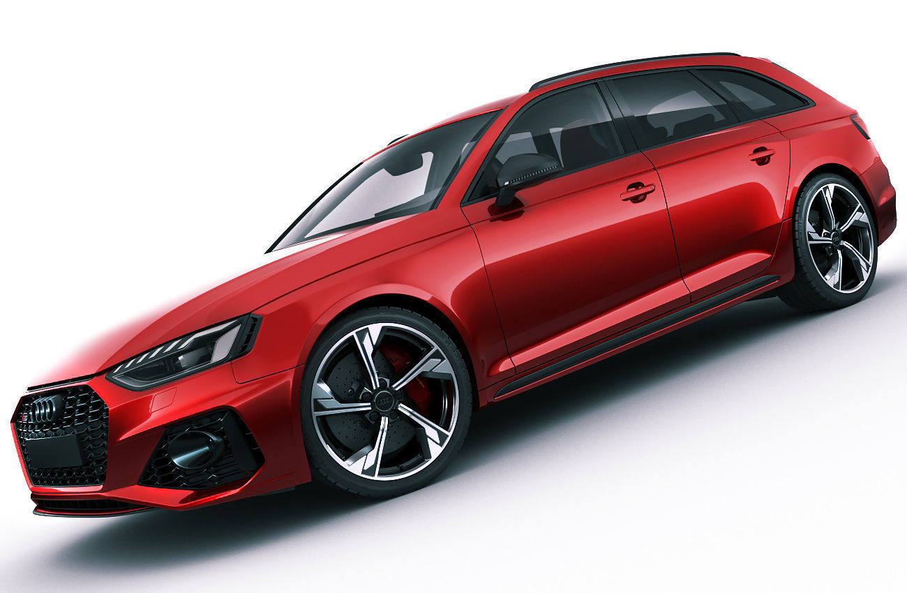 Audi RS4 Avant 2020 3D model_7