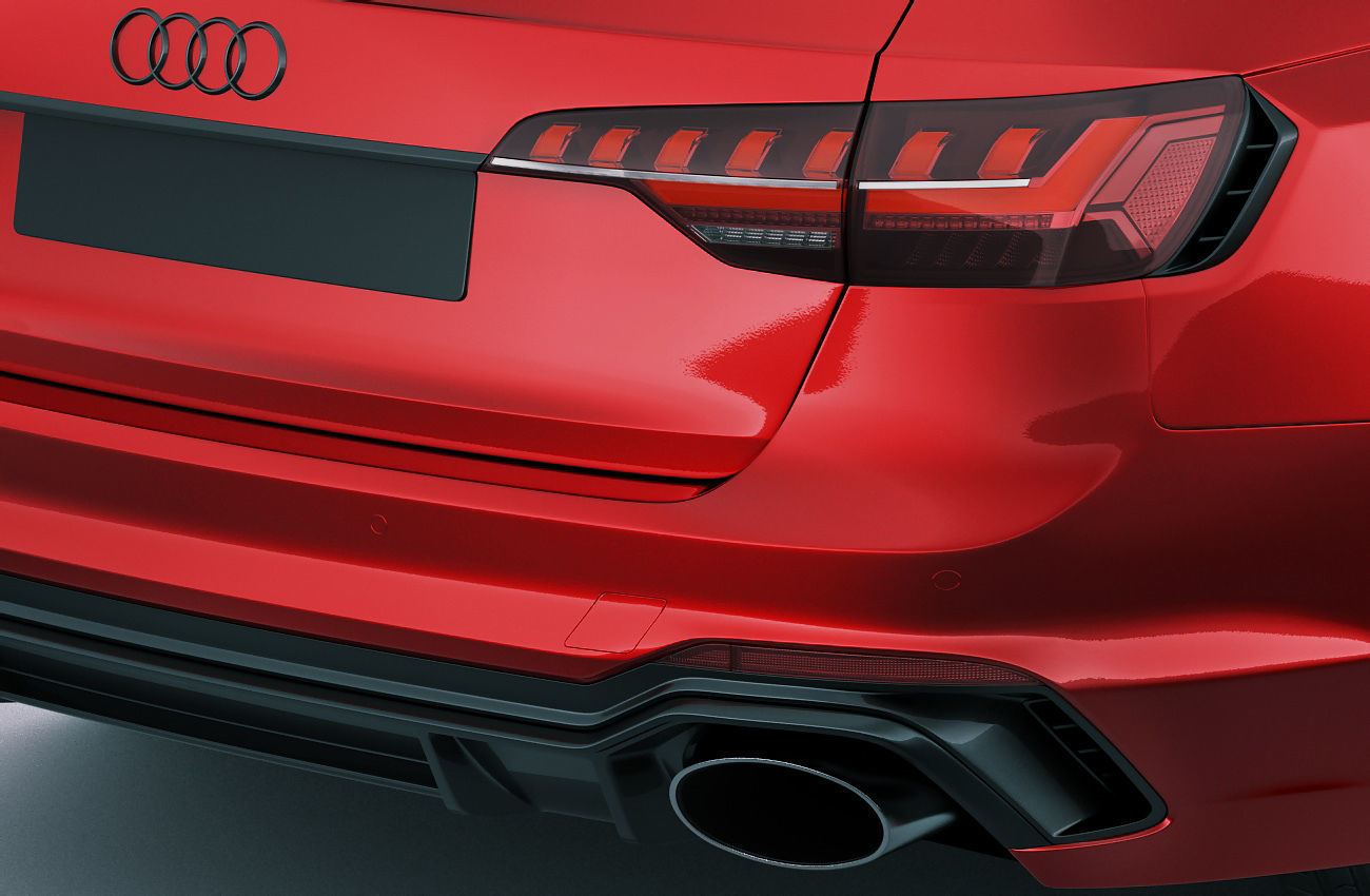 Audi RS4 Avant 2020 3D model_4