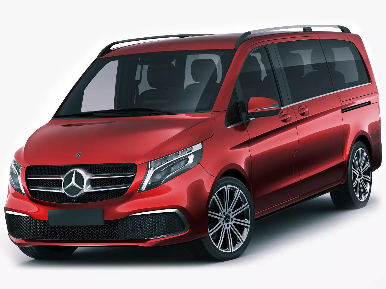 Mercedes V-class 2020 3D model_0
