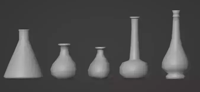Alchemy Beakers and Vases