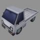 car model low-poly for games Low-poly 3D model_1