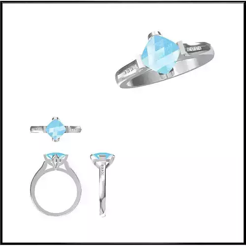 JCD Format Color stone rings for women for sale 3dm