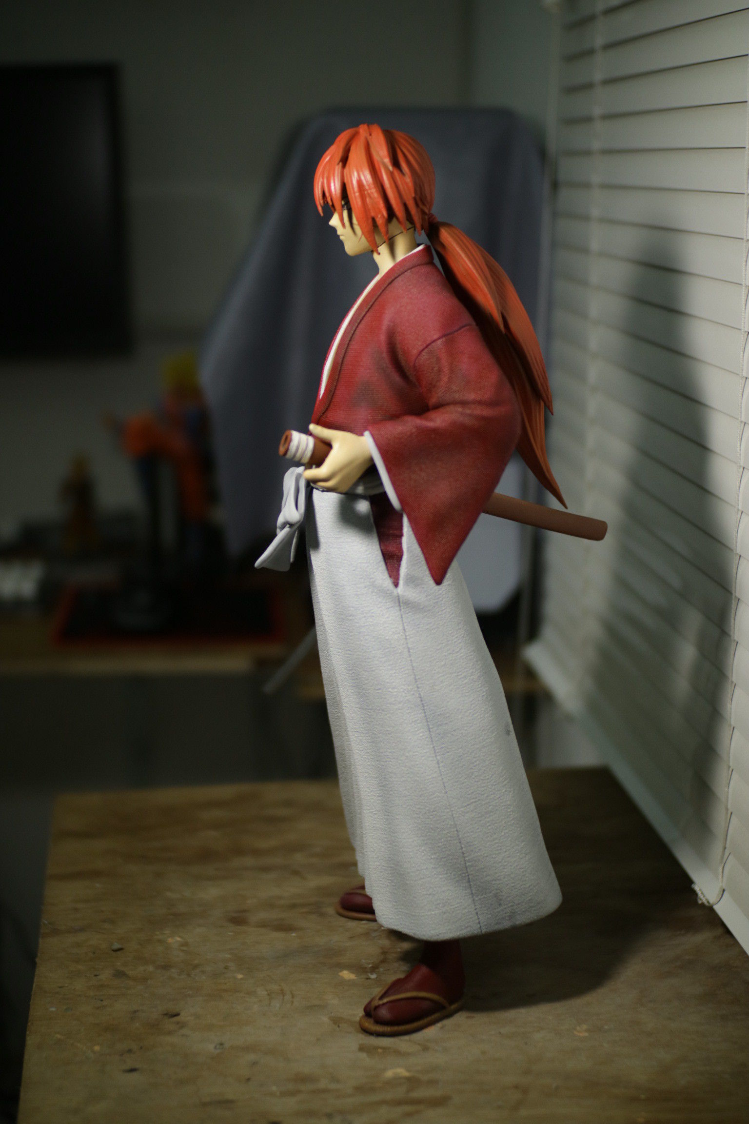 Samurai X - Kenshin Himura fan-art statue 3D print model_2