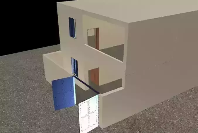 3d house Buildind