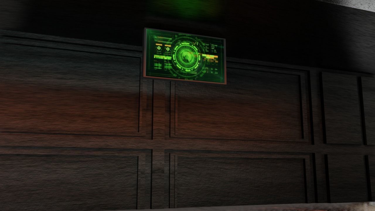 Sci - Fi Engineering Room 3D model_51