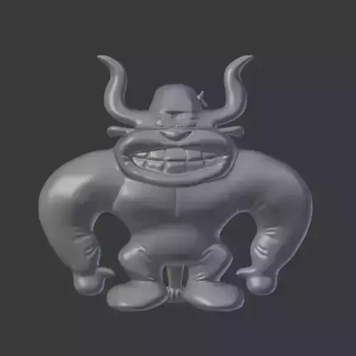 Bull Character Model