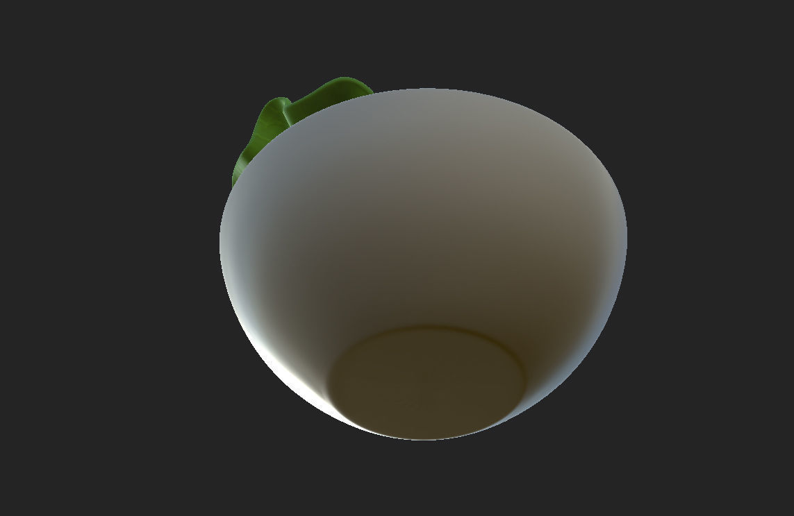 Salad in bowl 3D model_20