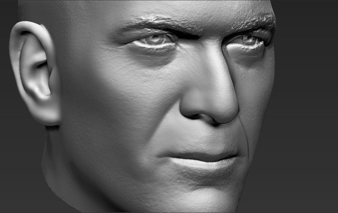 Zinedine Zidane 3D model_34