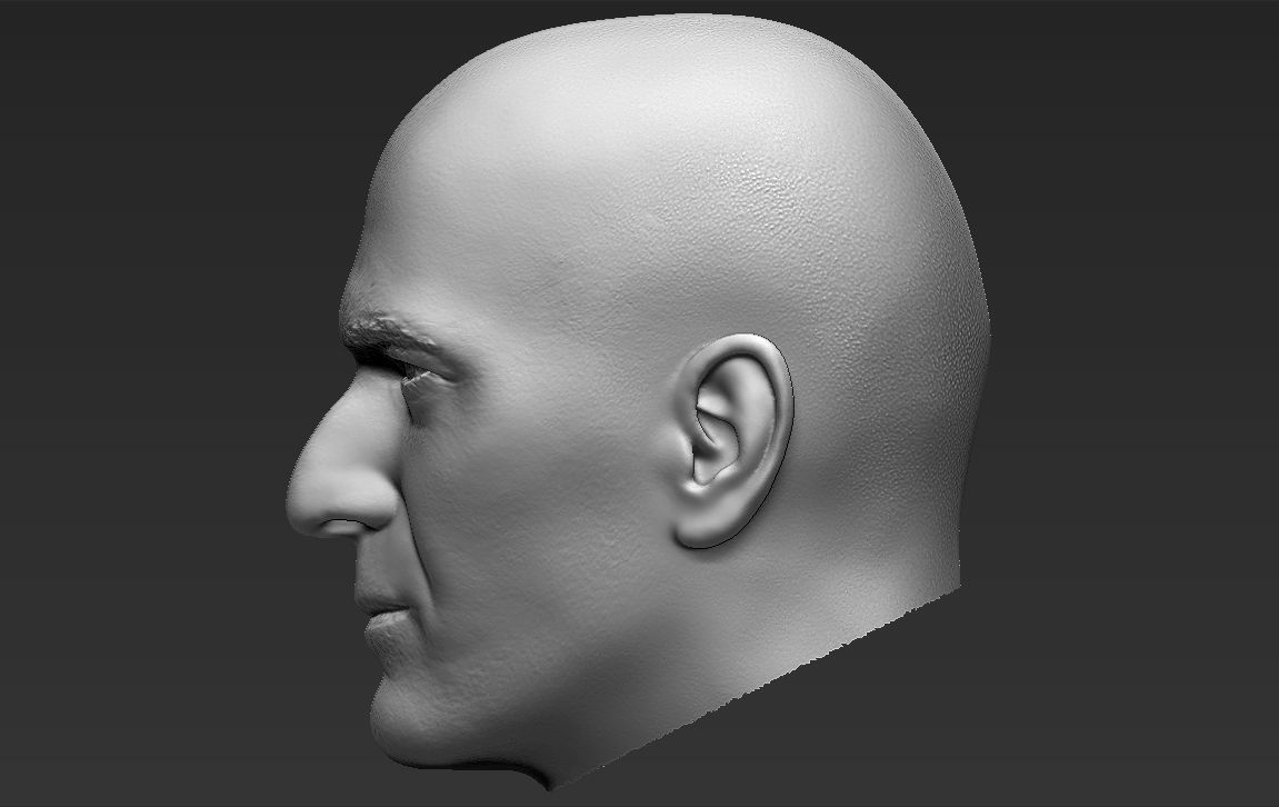 Zinedine Zidane 3D model_23