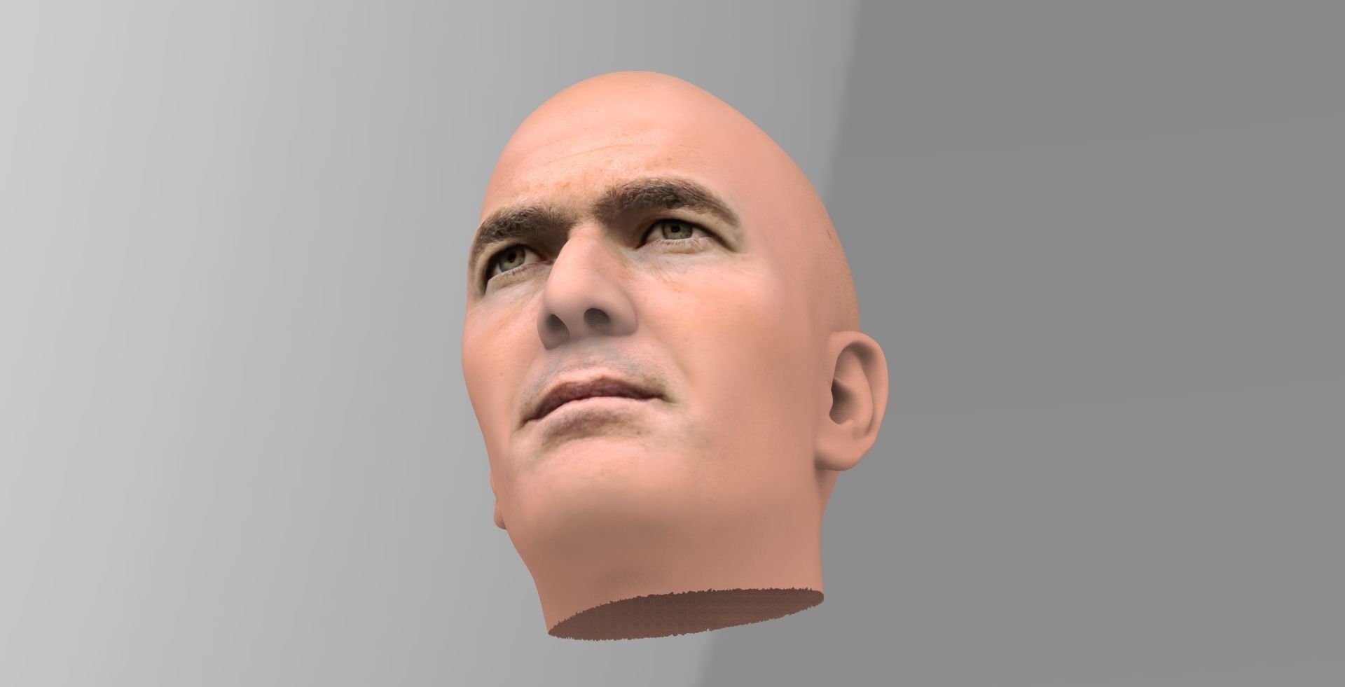 Zinedine Zidane 3D model_12