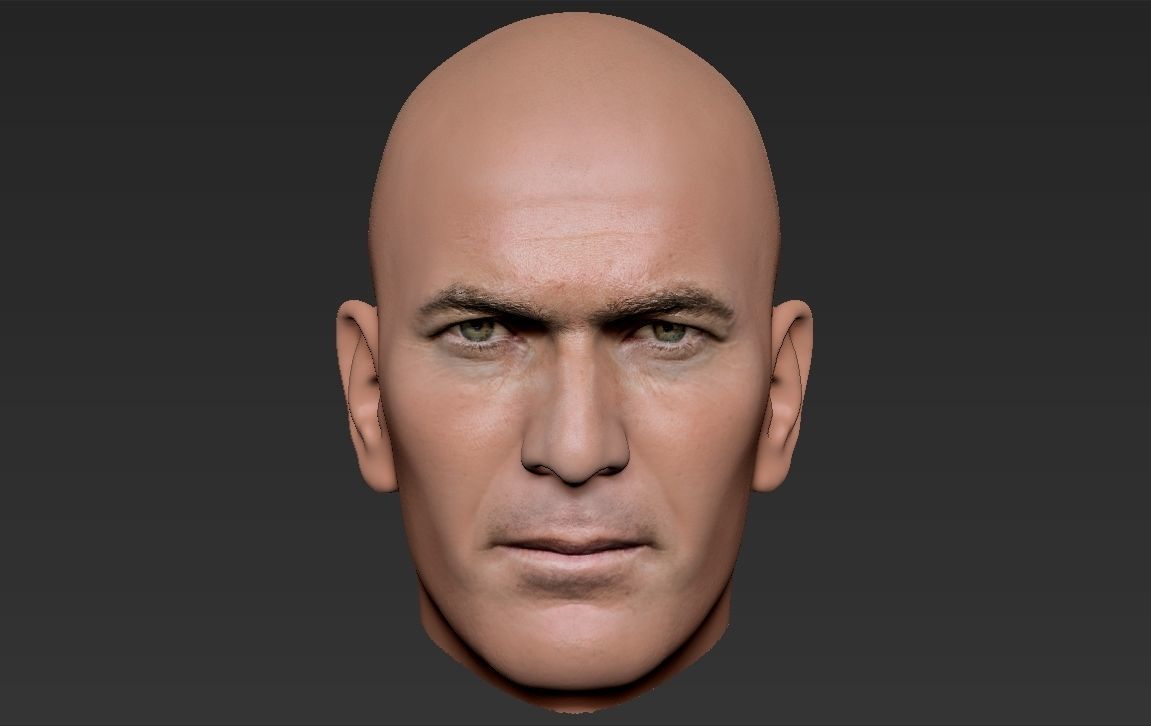 Zinedine Zidane 3D model_13