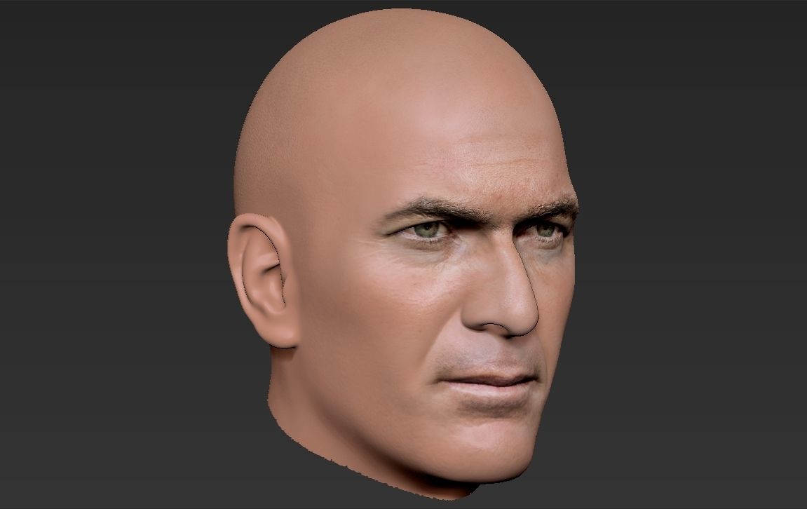 Zinedine Zidane 3D model_15