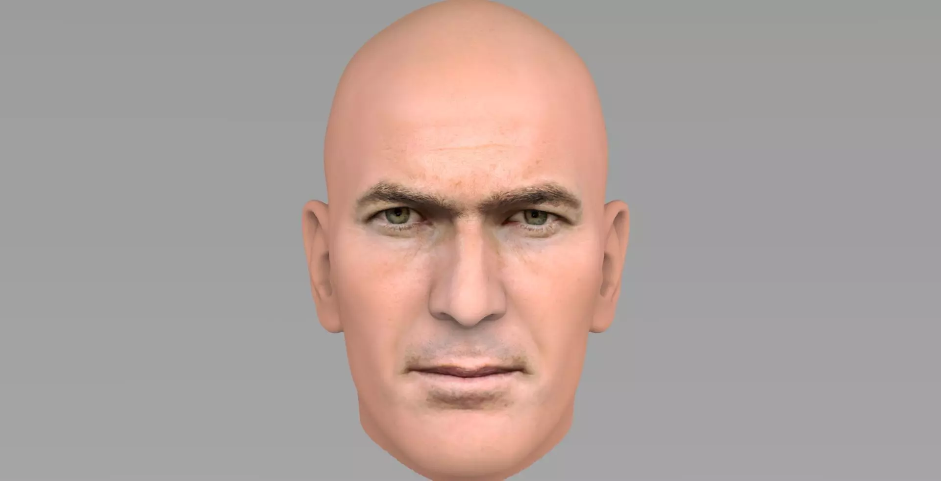 Zinedine Zidane 3D model_0