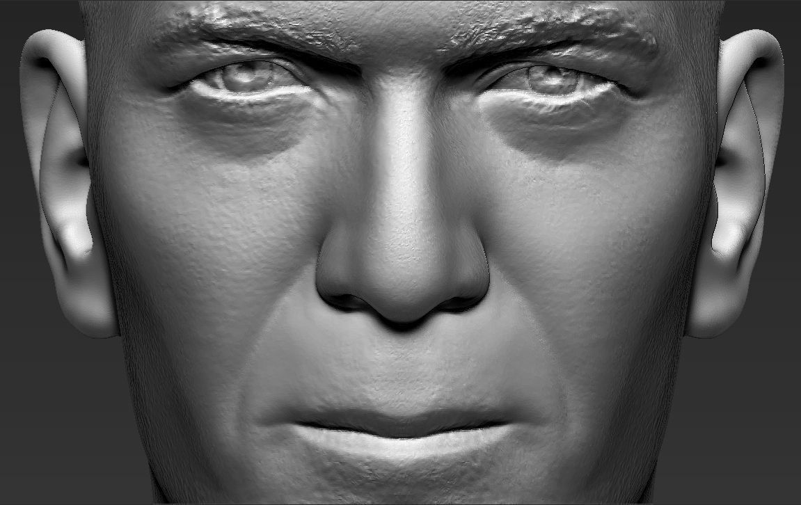 Zinedine Zidane 3D model_33