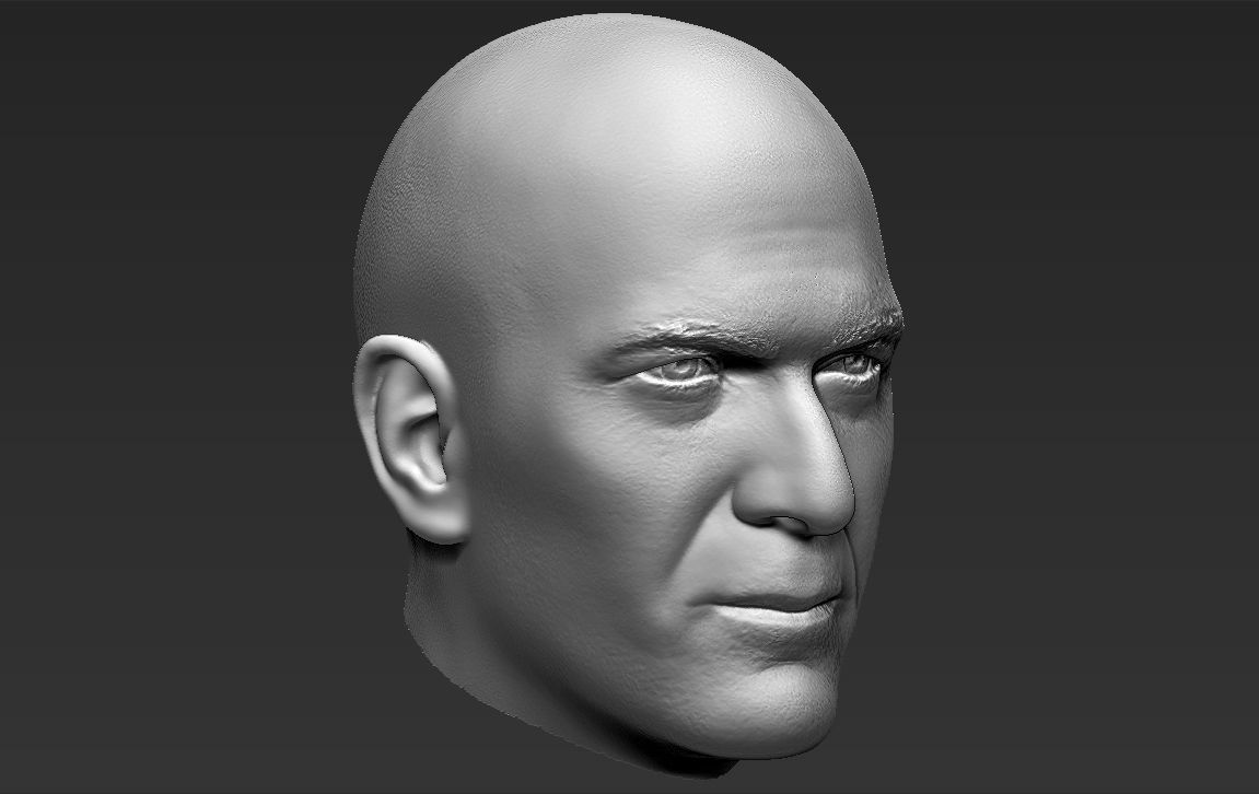 Zinedine Zidane 3D model_28