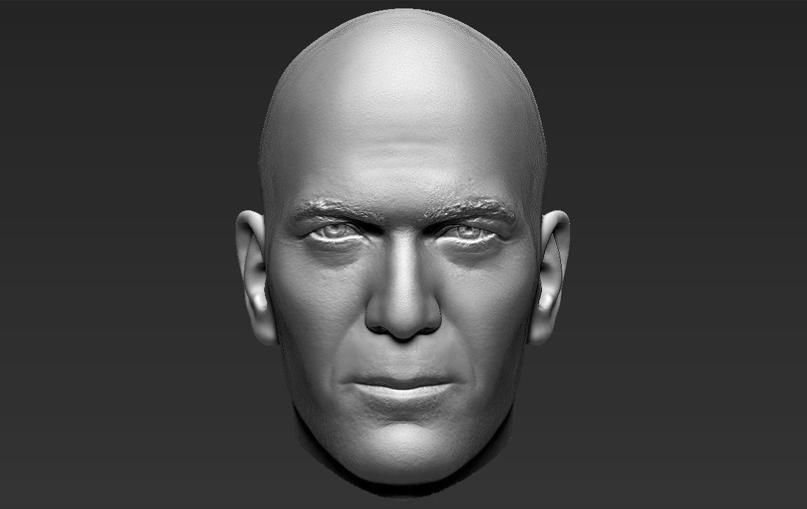 Zinedine Zidane 3D model_20