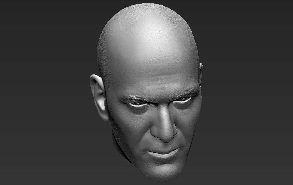 Zinedine Zidane 3D model_30