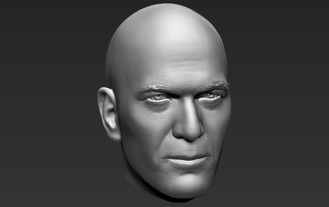 Zinedine Zidane 3D model_29