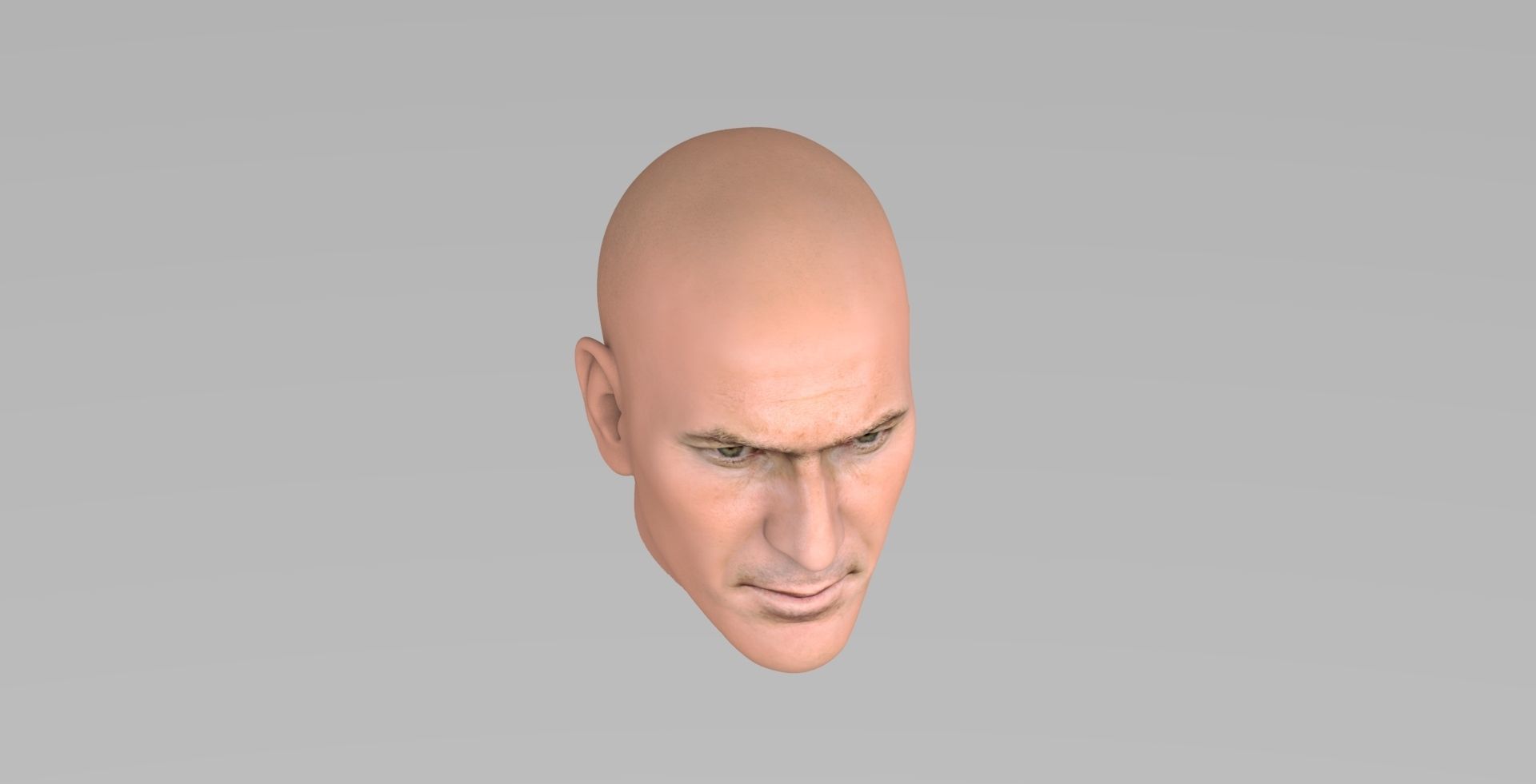 Zinedine Zidane 3D model_7