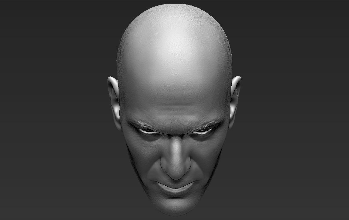 Zinedine Zidane 3D model_32