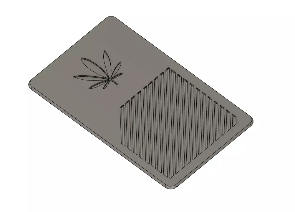 GRINDER CARD 3D print model_0