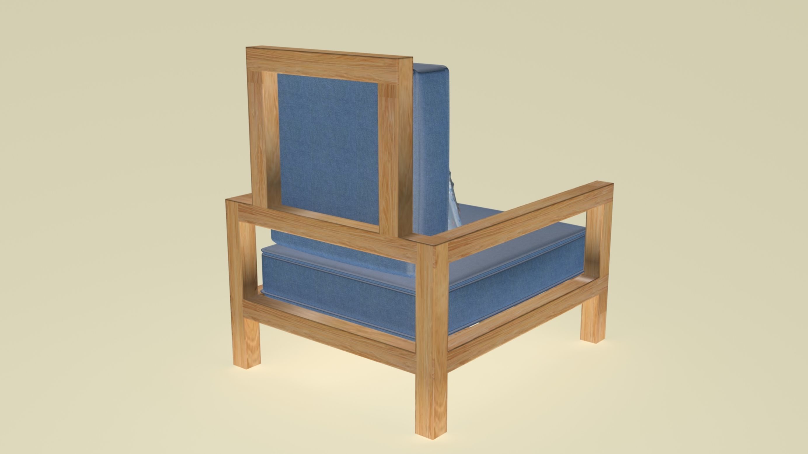 Colin Chair 3D model_7
