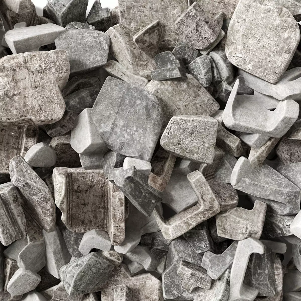 Splinter brick trash n1 3D model