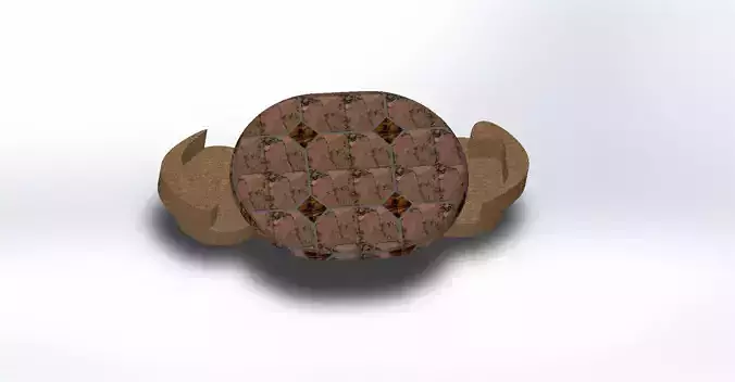 table and chair 3D model
