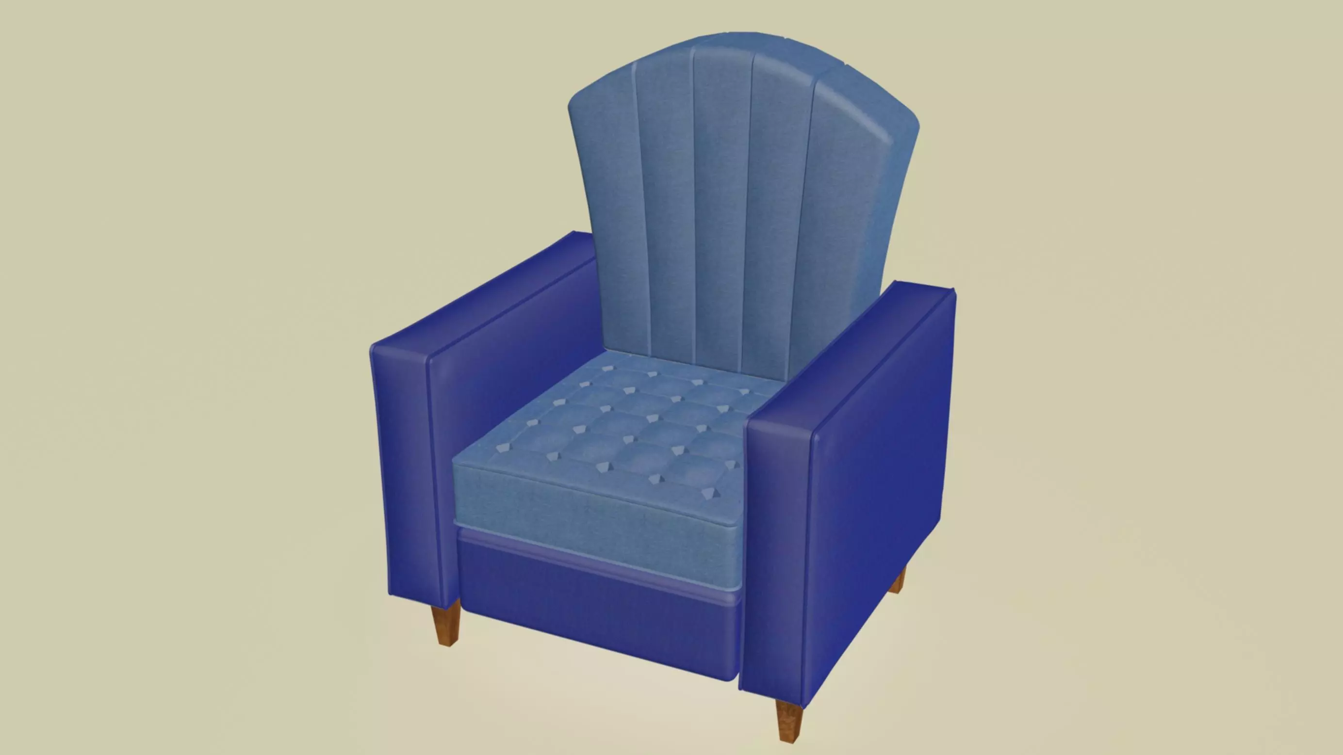 Rondure Armchair 3D model