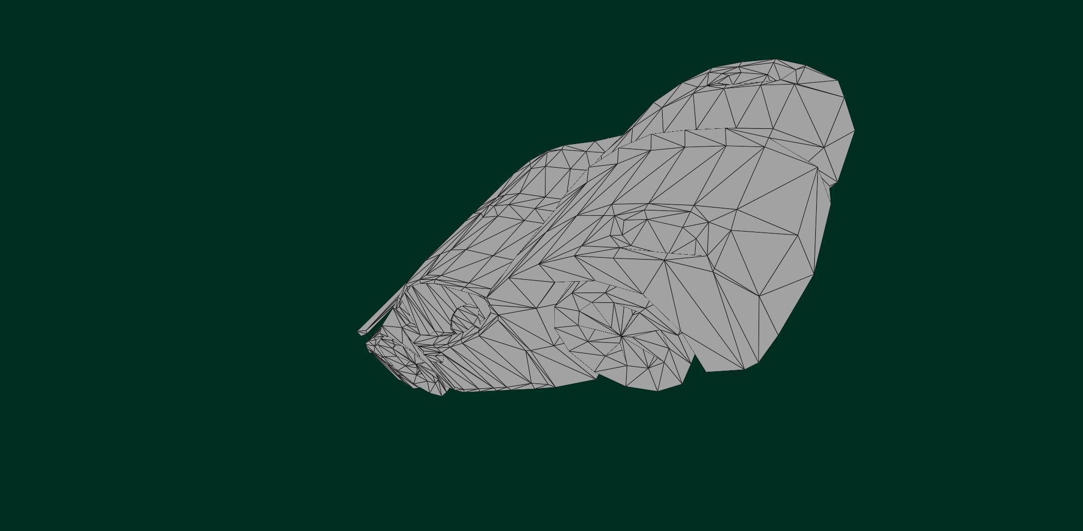 Sp22Car car Low-poly 3D model_23