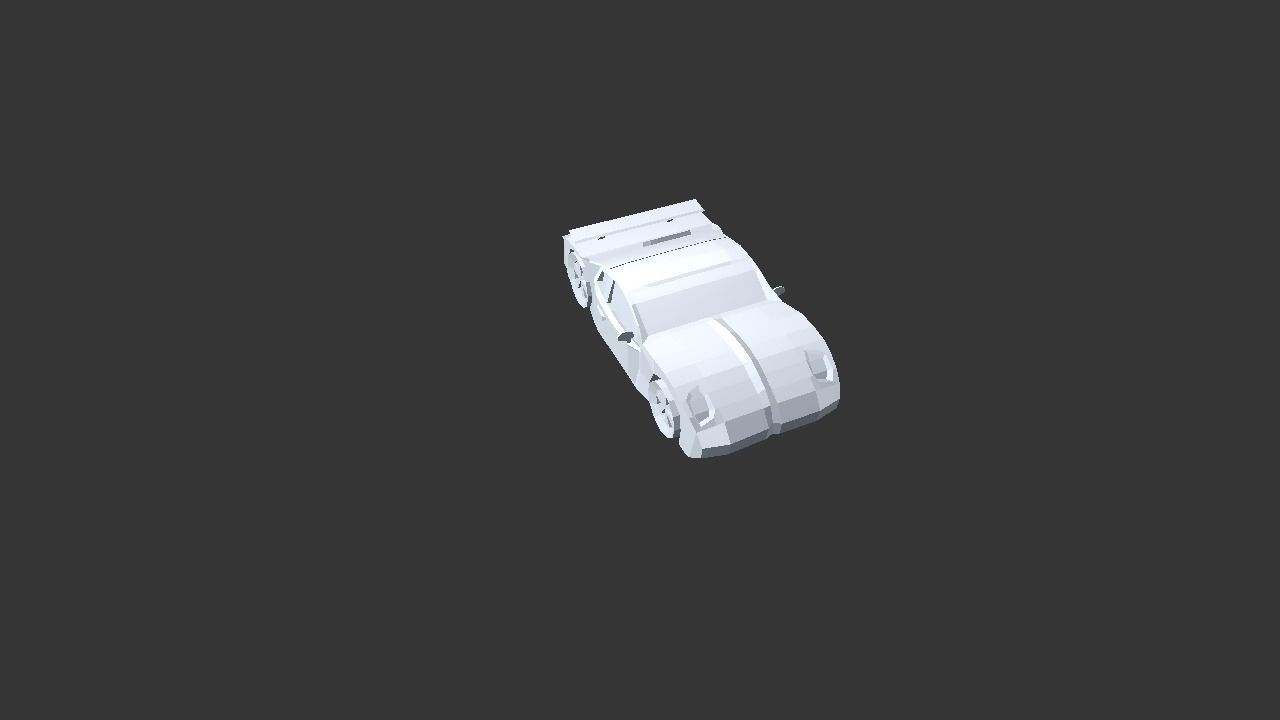 Sp22Car car Low-poly 3D model_7