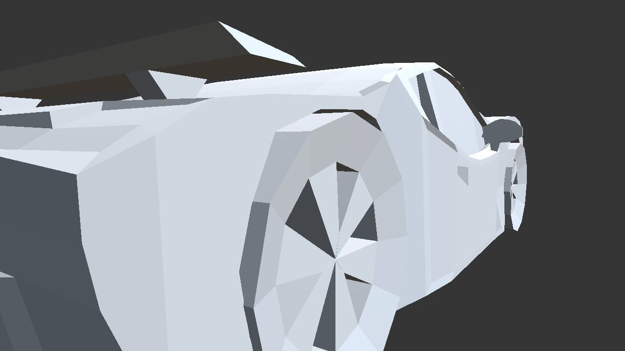 Sp22Car car Low-poly 3D model_3