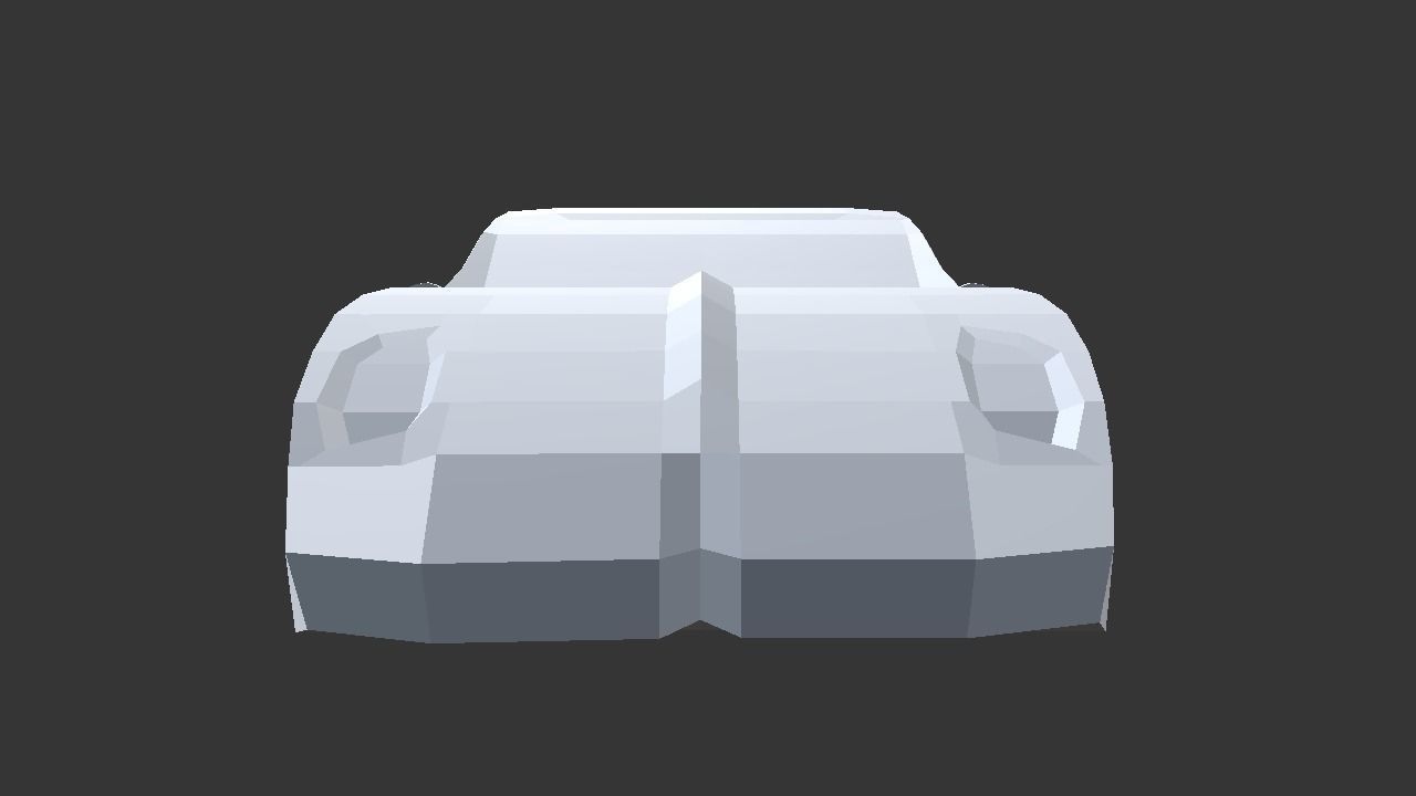 Sp22Car car Low-poly 3D model_6