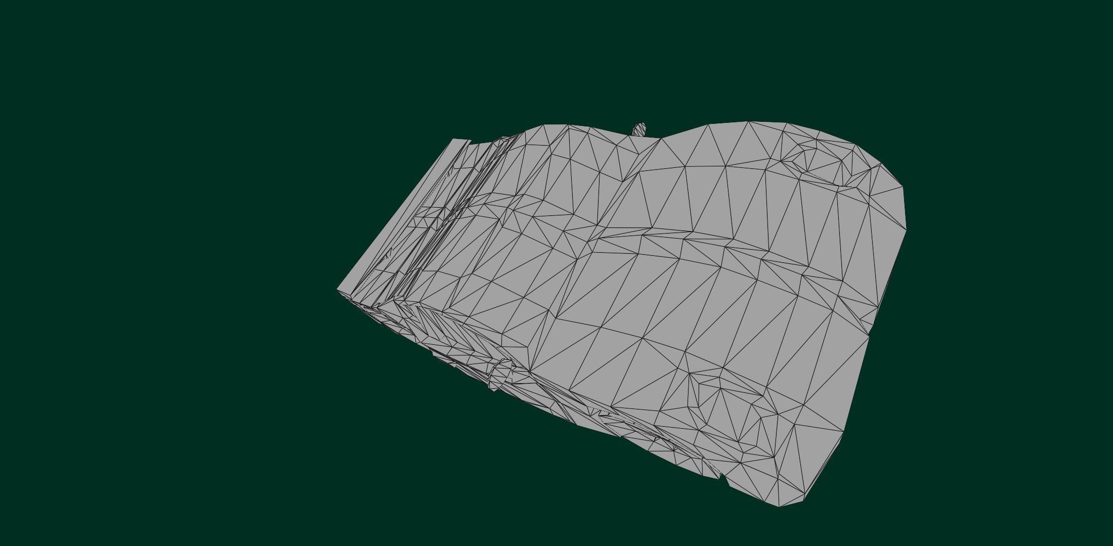 Sp22Car car Low-poly 3D model_24