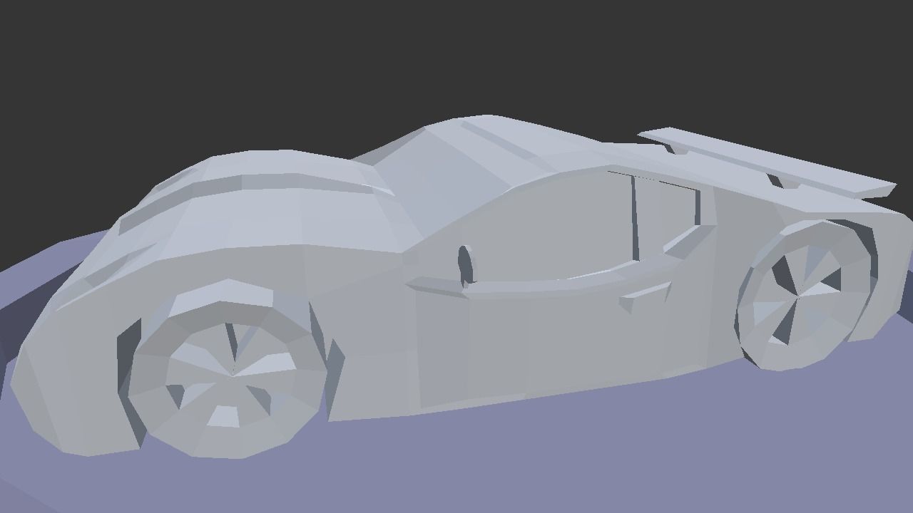 Sp22Car car Low-poly 3D model_13