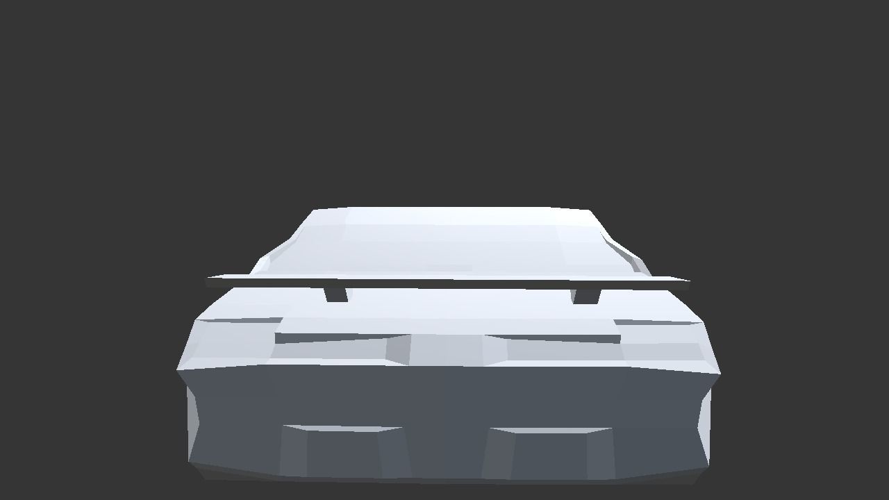 Sp22Car car Low-poly 3D model_9