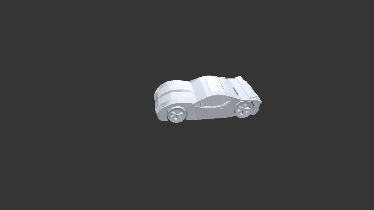 Sp22Car car Low-poly 3D model_14